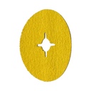 KRĄŻEK FIBROWY 125X22MM GR40 NORTON F100, TARCZA FIBROWA, DYSK FIBROWY